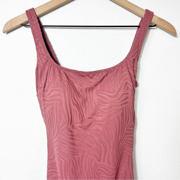 GOTTEX AFRICAN ESCAPE FULL COVERAGE SQUARE NECK ONE PIECE WOMEN SWIMSUIT SIZE 12 - Picture 4 of 7